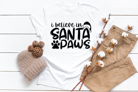 I Believe in Santa Paws, Christmas Dog SVG SVG CraftLabSVG 