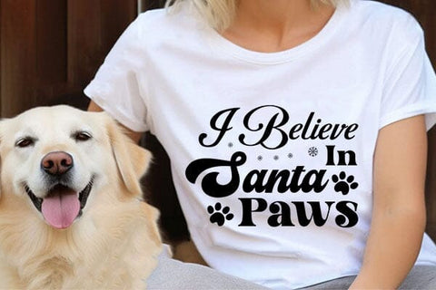 I Believe In Santa Paws SVG Angelina750 