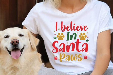 I Believe In Santa Paws SVG Angelina750 