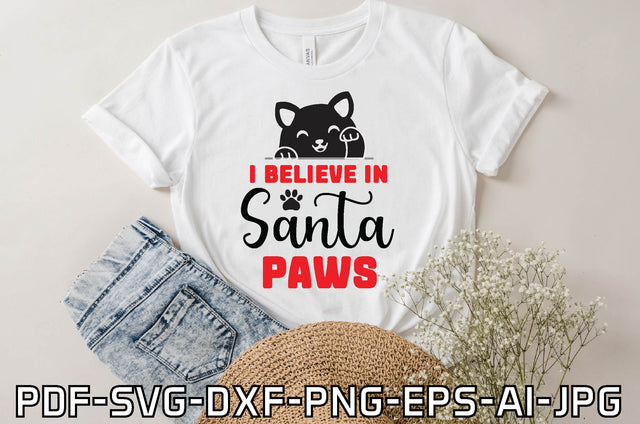 i believe in santa paws SVG farhad farhad 