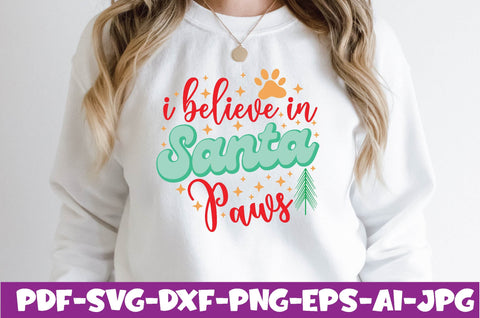 i believe in santa paws SVG farhad farhad 