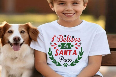 I Believe In Santa PawsI Believe In Santa Paws SVG Angelina750 