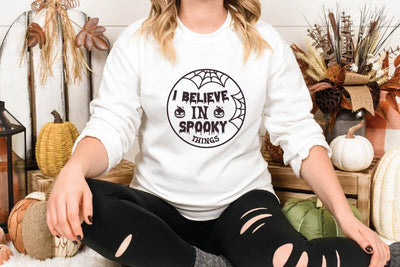 I Believe In Spooky Things SVG Shahin alam 