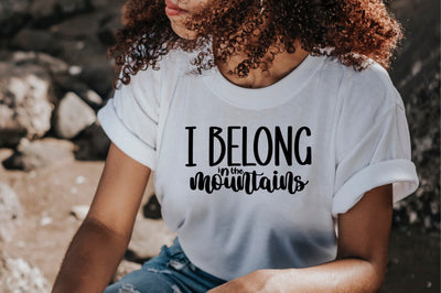 I belong in the mountains SVG orpitasn 