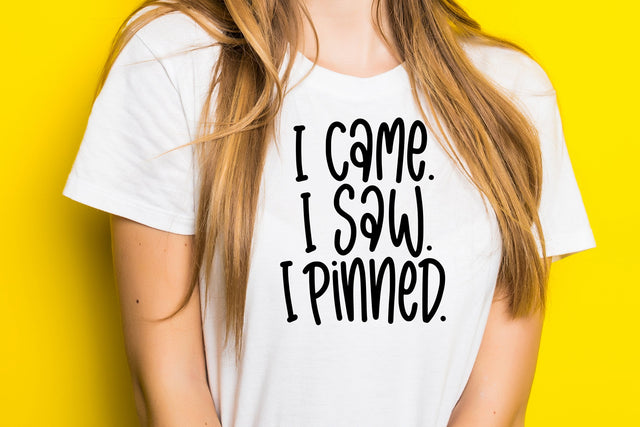 I Came I Saw I Pinned SVG SVG dapiyupi store 