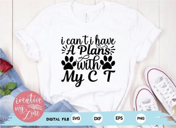 i can a plans with my cat SVG md faruk hossain 