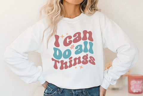 I can do all things, Religious SVG SVG FiveStarCrafting 