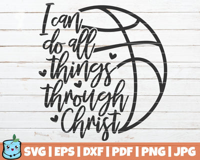 I Can Do All Things Through Christ SVG MintyMarshmallows 