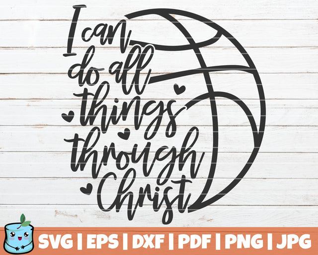 I Can Do All Things Through Christ SVG MintyMarshmallows 