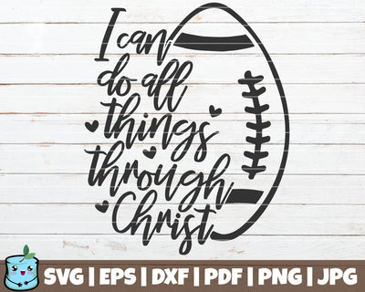 I Can Do All Things Through Christ SVG MintyMarshmallows 