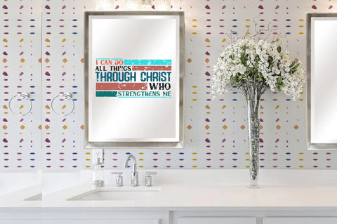 I Can Do All Things Through Christ Who Strengthens Me Christian Sublimation Sublimation Jagonath Roy 