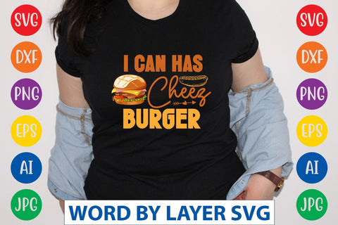 I Can Has Cheezburger SVG Design SVG Rafiqul20606 