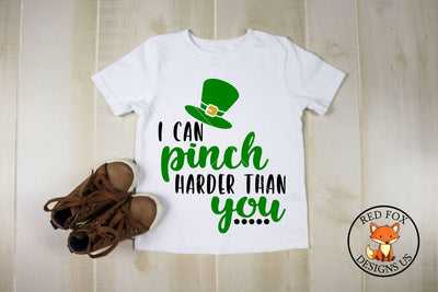 I Can Pinch Harder Than You | St Patrick's Day | SVG PNG DXF SVG RedFoxDesignsUS 