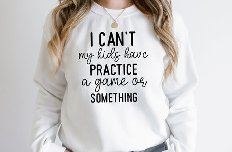 I can't my kids have practice a game or something SVG MD mominul islam 