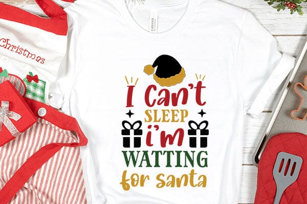 I Cant Sleep Im Watting For Santa SVG Angelina750 