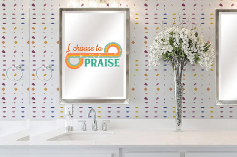 I Choose To Praise Christian Sublimation Sublimation Jagonath Roy 