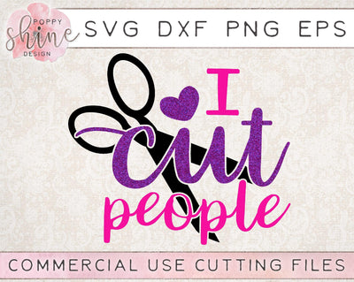 I Cut People SVG Poppy Shine Design 