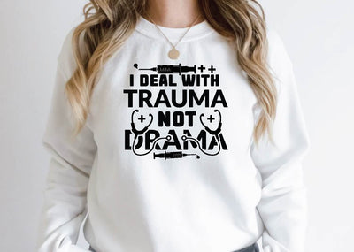 i deal with trauma not drama SVG farhad farhad 