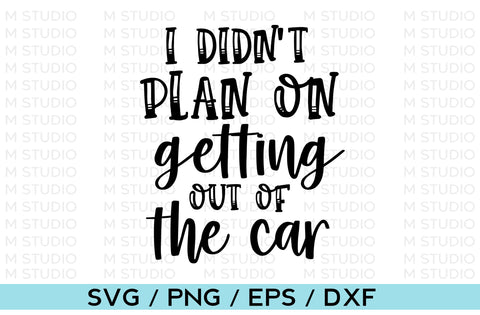 I didn't plan on getting out of the car SVG MD mominul islam 