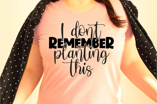 I do not remember planting this svg SVG orpitasn 