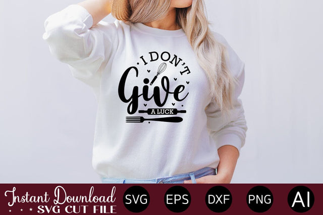 I Don t Give A Luck-01 SVG SVG designmaster24 