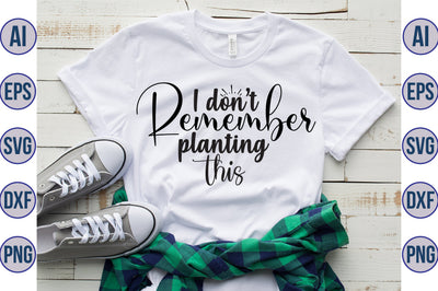 I donot remember planting this svg SVG orpitasn 