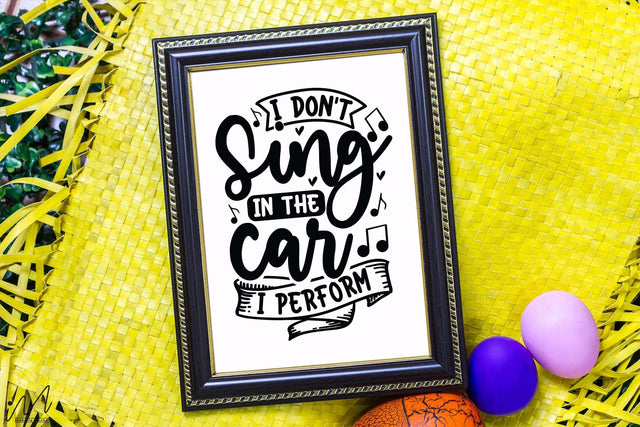 I don't sing in the car I perform svg, Funny t shirt svg, Sarcastic t shirt svg, Funny quotes svg, Sarcasm Svg, Funny gift shirt svg, Sassy Svg, Sarcastic cricut,Silhouette svg,Cameo svg,Digital File SVG Isabella Machell 