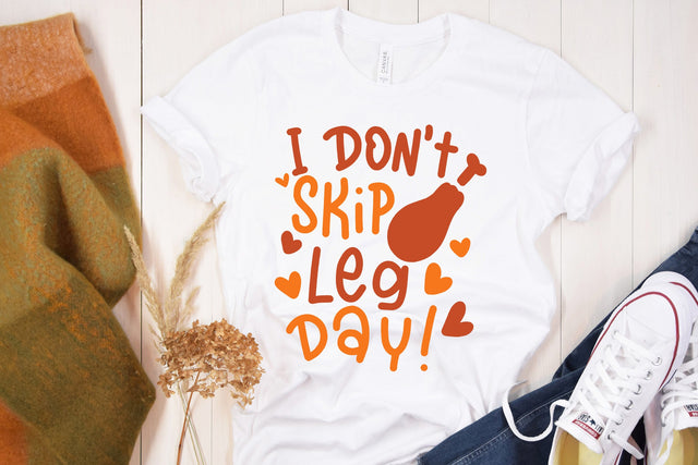 I Don't Skip Leg Day SVG Cut File SVG dapiyupi store 