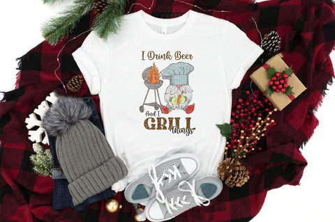I Drink Beer and I Grill Things Sublimation Sublimation Jagonath Roy 
