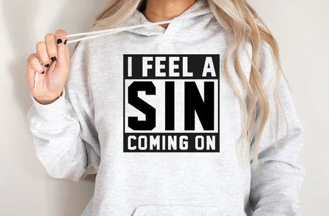 I Feel A Sin Coming On SVG, Western, Eroded, Country Song Lyrics, Bleached T-shirt Design, Digital File SVG MD mominul islam 