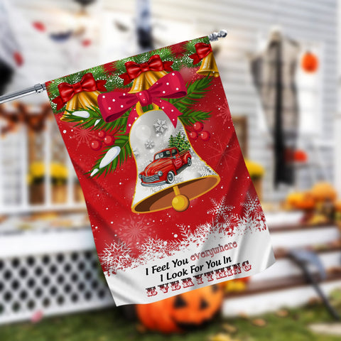 I Feel You Everywhere Garden Flag - 12x18 Garden Flag Sublimation Design Download PNG File Instant Download Sublimation CaldwellArt 