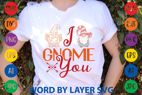 I Gnome You, Gnome SVG SVG Rafiqul20606 
