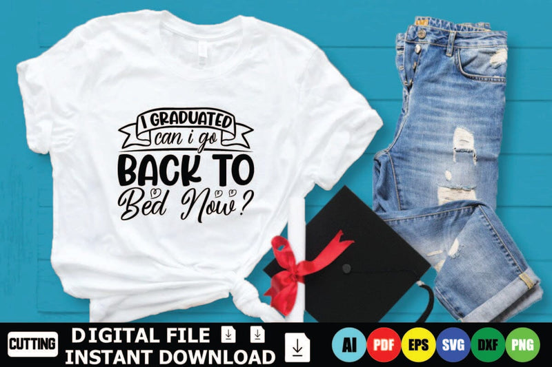 I Graduated Can I Go Back To Bed Now? SVG Shahin alam 