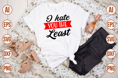 I hate you the least svg SVG orpitasn 