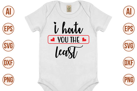 I hate you the least svg SVG orpitasn 