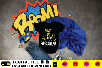 I Have A Mermaid Soul SVG Shahin alam 