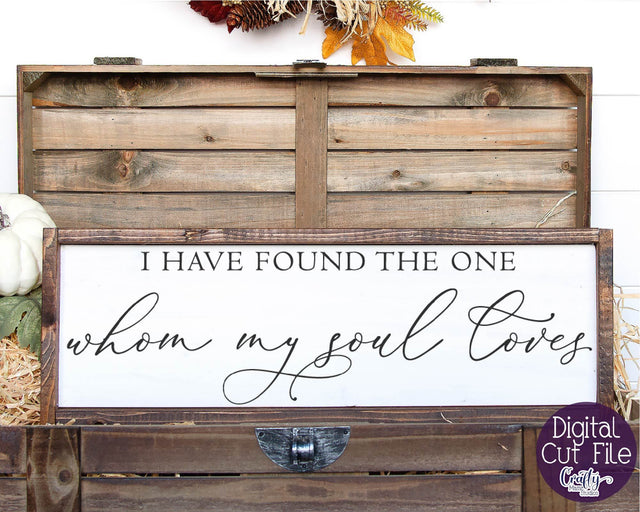 I Have Found The One, Love Svg, Farmhouse Svg, Home Sign Svg SVG Crafty Mama Studios 