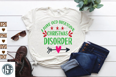 I Have OCD Obsessive Christmas Disorder SVG thesvgfactory 
