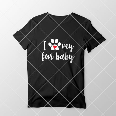 I Heart My Fur Baby SVG Abba Designs 