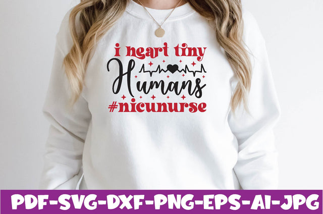 i heart tiny humans #nicunurse SVG farhad farhad 