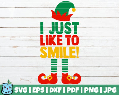 I Just Like To Smile SVG MintyMarshmallows 