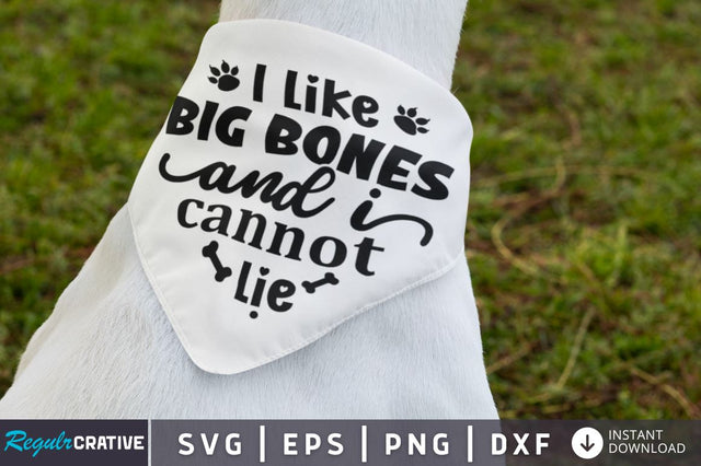 I like big bones and i cannot lie SVG SVG Regulrcrative 
