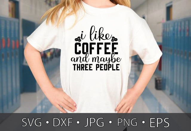 I like coffee and maybe three people SVG md faruk hossain 