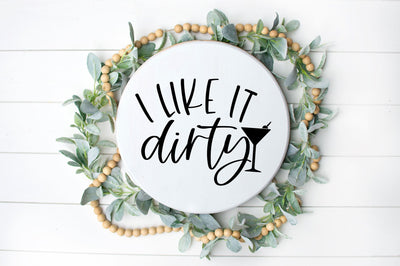 I like it dirty SVG, PNG, DXF | Alcohol Design SVG RedFoxDesignsUS 
