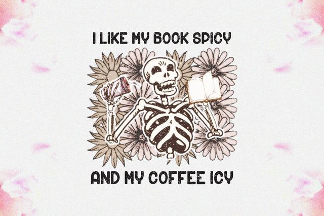 I Like My Book Skeleton Sublimation Sublimation Jagonath Roy 