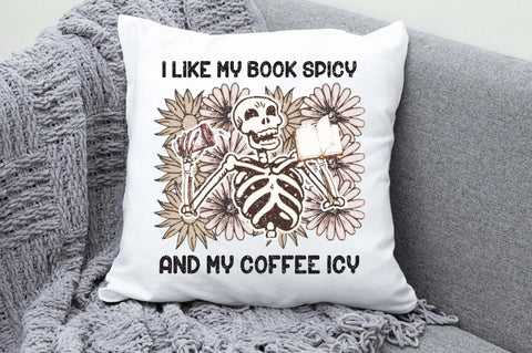 I Like My Book Skeleton Sublimation Sublimation Jagonath Roy 