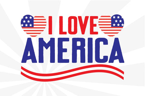 I Love America SVG Craftlabsvg24 