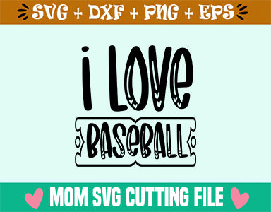 I Love Baseball SVG SVG SVG Studio 