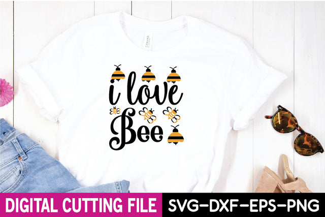 i love bee SVG md faruk hossain 