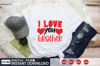 i love brother svg SVG designer krishna 